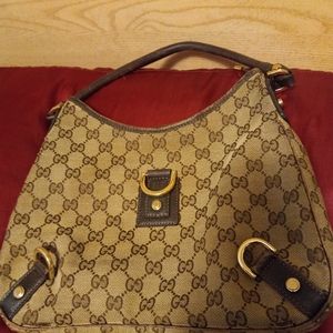 GUCCI Canvas Hand Bag